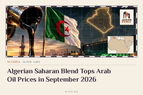 Algerian Saharan Blend Tops Arab Oil Prices in September 2026