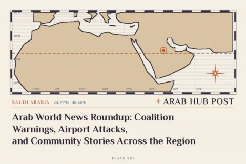 Arab World News Roundup: Coalition Warnings, Airport Attacks, and Community Stories Across the Region