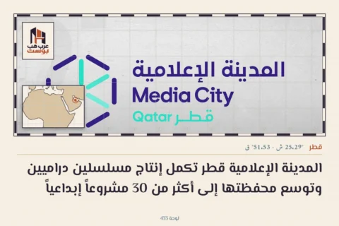 المدينة الإعلامية قطر تكمل إنتاج مسلسلين دراميين وتوسع محفظتها إلى أكثر من 30 مشروعاً إبداعياً