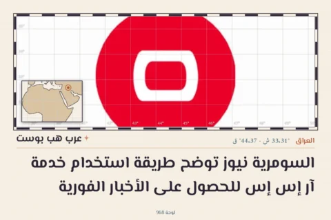 السومرية نيوز توضح طريقة استخدام خدمة آر إس إس للحصول على الأخبار الفورية
