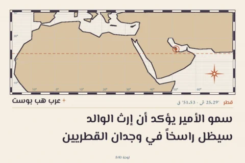 سمو الأمير يؤكد أن إرث الوالد سيظل راسخاً في وجدان القطريين