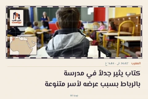 كتاب يثير جدلاً في مدرسة بالرباط بسبب عرضه لأسر متنوعة