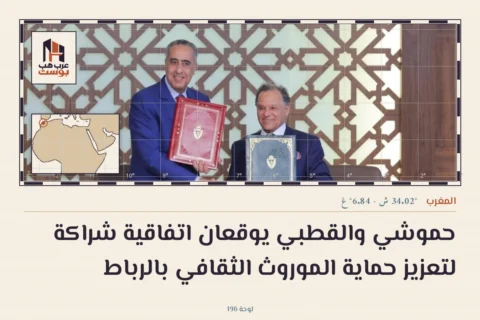 حموشي والقطبي يوقعان اتفاقية شراكة لتعزيز حماية الموروث الثقافي بالرباط