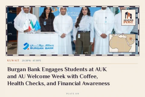Burgan Bank Engages Students at AUK and AU Welcome Week with Coffee, Health Checks, and Financial Awareness