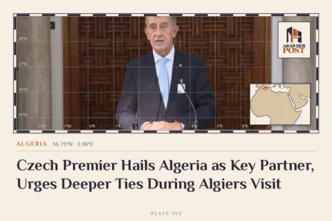 Czech Premier Hails Algeria as Key Partner, Urges Deeper Ties During Algiers Visit