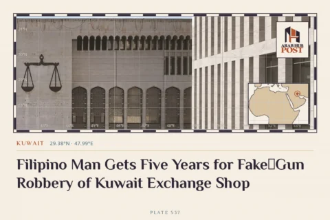 Filipino Man Gets Five Years for Fake‑Gun Robbery of Kuwait Exchange Shop