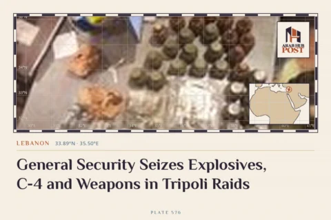 General Security Seizes Explosives, C-4 and Weapons in Tripoli Raids