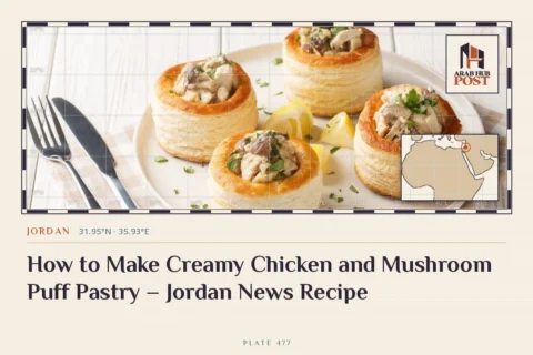 How to Make Creamy Chicken and Mushroom Puff Pastry – Jordan News Recipe