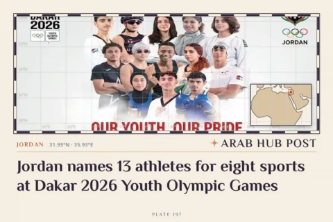 Jordan names 13 athletes for eight sports at Dakar 2026 Youth Olympic Games