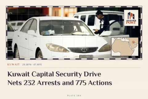 Kuwait Capital Security Drive Nets 232 Arrests and 775 Actions