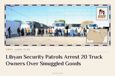 Libyan Security Patrols Arrest 20 Truck Owners Over Smuggled Goods