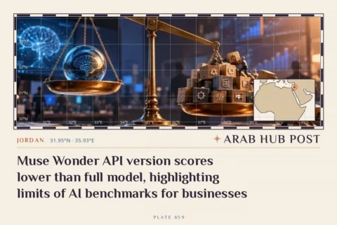 Muse Wonder API version scores lower than full model, highlighting limits of AI benchmarks for businesses