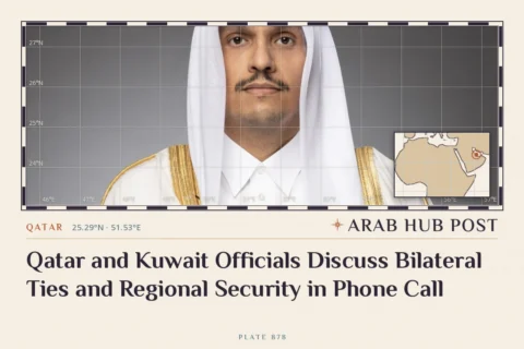 Qatar and Kuwait Officials Discuss Bilateral Ties and Regional Security in Phone Call