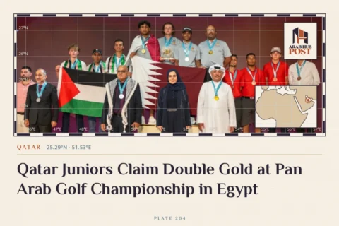 Qatar Juniors Claim Double Gold at Pan Arab Golf Championship in Egypt