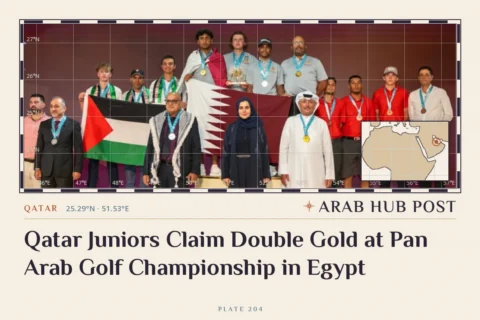 Qatar Juniors Claim Double Gold at Pan Arab Golf Championship in Egypt