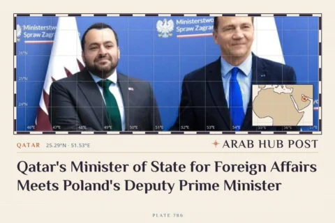 Qatar's Minister of State for Foreign Affairs Meets Poland's Deputy Prime Minister