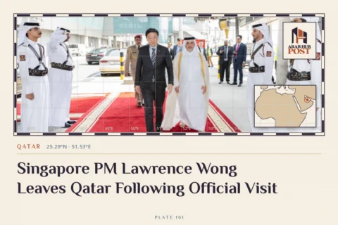 Singapore PM Lawrence Wong Leaves Qatar Following Official Visit