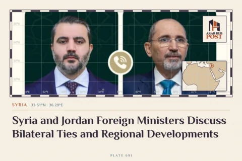 Syria and Jordan Foreign Ministers Discuss Bilateral Ties and Regional Developments