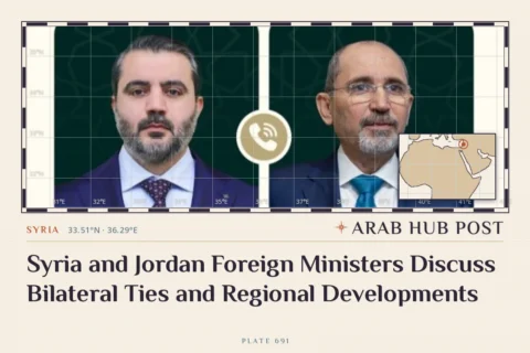 Syria and Jordan Foreign Ministers Discuss Bilateral Ties and Regional Developments