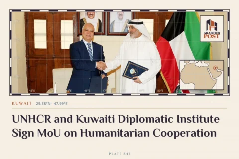 UNHCR and Kuwaiti Diplomatic Institute Sign MoU on Humanitarian Cooperation